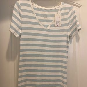 Soft fabric V-Neck Tee. This brand is super comfortable.